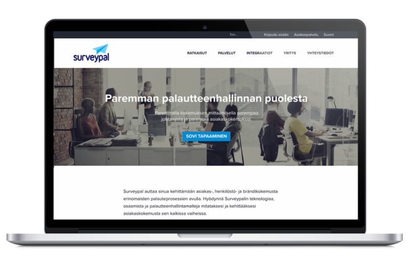 Surveypal ja kannettava tietokone