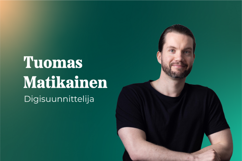 Tuomas Matikainen, Digisuunnittelija